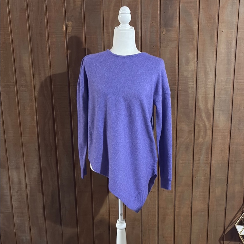 Karen Kane Purple Crew Neck Sweater